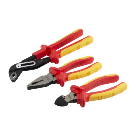 Jeu de 3 pinces isolées VDE 1000V