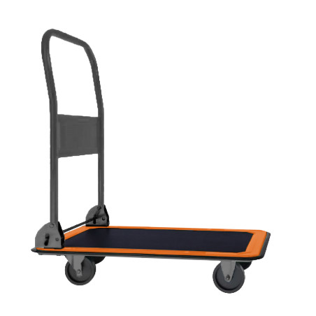 Chariot Pliable Acier 4 Roues – Capacité 150 kg