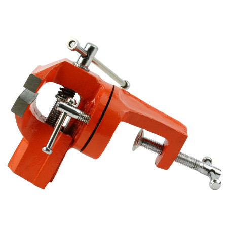 Etau agrafe  35 MM base rotative