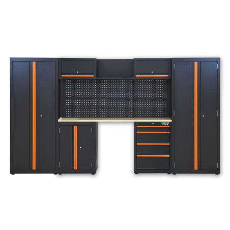 Mobilier de garage avec armoire supplémentaire