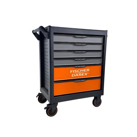 Servante d'atelier plateau acier 6 tiroirs