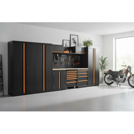 MOBILIER DE GARAGE FSC 100% +2 ARMOIRES 1 SERVANTE